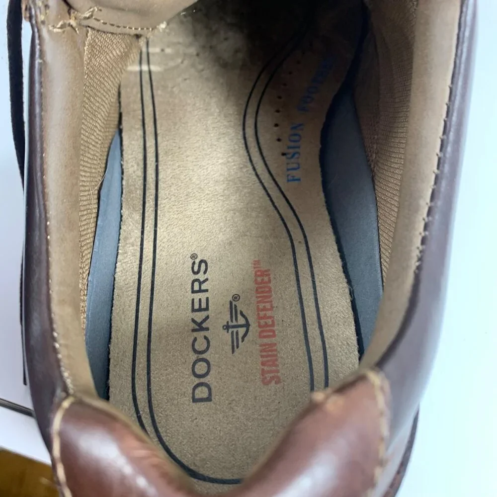 DOCKERS Shelter Warden Oxford Lace Up Plain Toe Shoes Mens Size 9M VGUC